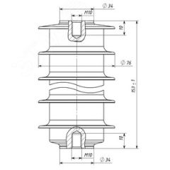 Ограничитель перенапряжений ОПН-П-10/10,5/10/400 УХЛ1 ЗЭУ СПБ оп0101051401