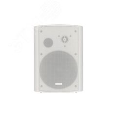 Настенный 2-х полосный громкоговоритель, мощность 20 Вт/100 В, 100-20 000 Гц, режимы подключения 20 Вт -10 Вт -5 Вт -2,5 Вт - 8 Ом, белый Volta VISTA-20TW