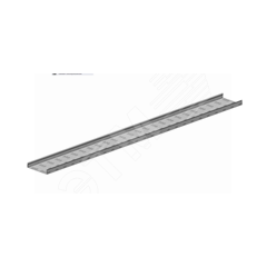 Лоток замковый перфорированный ЛМЗ 200х100х2000 УТ1,5 с СЛЗх100, оцинкованный лист(толщина покрытия 10...18мкм), S1,0 Завод ЭМИ Курган П0000013732