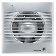Вентилятор накладной Decor 100C Silver Soler & Palau 03-0103-021