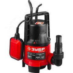 Насос дренажный для грязной воды НПГ-М1-400 ЗУБР, 400 Вт ЗУБР НПГ-М1-400