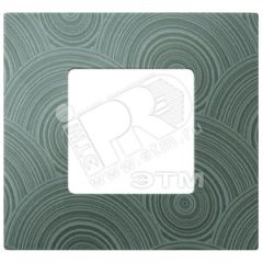 Рамка-декор на 2 поста для 2700620-03., S27Pl, серое солнце Simon 2700627-805