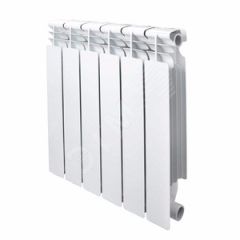 Радиатор биметаллический секционный 300/100/4 боковое подключение Ogint 117-6220