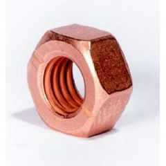 Гайка М24-6H.20Х13.08 ГОСТ 5915-70 шестигранная   омедненная ПартнерК ГМ2420Х13М15