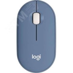Мышь беспроводная M350, 1000 dpi, синий Logitech 910-006655