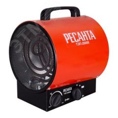 Пушка тепловая электрическая на 2 кВт, круглая Ресанта 67/1/7