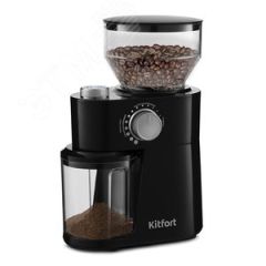 Кофемолка KT-741, мощность 200 Вт, цвет черный KITFORT КТ-741