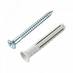 Дюбель-гвоздь YZ потайн. манжета нейлон 6x40 (150 шт) - пакет Tecfi Tecfi 148862