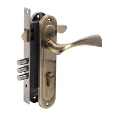 Замок врезной БУЛАТ ЗВ4-3.70.03.01 НОМОС бронза  5 перф.кл. с/руч ПТК 13969