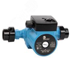 Насос циркуляционный WCP 25-40G 180мм, 2.5 м3/час, напор 4м, с гайками WESTER WCP25-40G