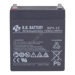 Аккумулятор 12В 5Ач B.B.Battery BP 5-12