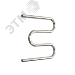 Полотенцесушитель водяной без полки M 50/50 цвет хром ДВИН 4627085940784