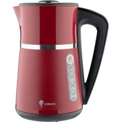 Чайник электрический LE-1512 цвет красный Leonord 106179