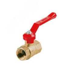 Кран шаровой Ду50 Ру16 ВВ полнопроходной рычаг, латунный ГАЛЛОП 103249