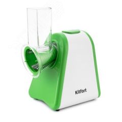 Терка элеKTрическая KT-1385, мощность 20 Вт, цвет бело-салатовый KITFORT КТ-1385