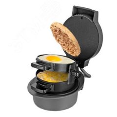 Сэндвичмейкер KT-3694, мощность 700 Вт, цвет черный KITFORT КТ-3694