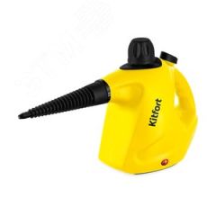 Пароочиститель KT-9138-3, объем 0,45 л, мощность 1050 Вт, цвет черно-желтый KITFORT КТ-9138-3