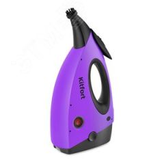 Пароочиститель KT-9139, объем 0,3 л, мощность 1550 Вт, цвет черно-фиолетовый KITFORT КТ-9139