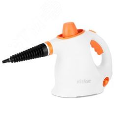 Пароочиститель KT-9194-2, объем 0,35 л, мощность 1050 Вт, цвет бело-оранжевый KITFORT КТ-9194-2