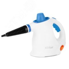 Пароочиститель KT-9194-3, объем 0,35 л, мощность 1050 Вт, цвет бело-синий KITFORT КТ-9194-3