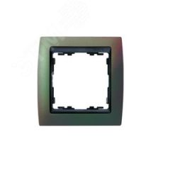 Рамка на 4 поста, S82, хамелеон - графит Simon 82846-37