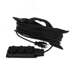 Удлинитель-шнур на рамке КГ 3х1.5, 20 м, 3 гнезда, морозостойкий, с/з, 16 А, 3500 Вт, IP44 REXANT REXANT 11-7081