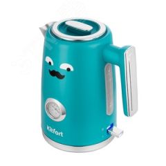 Чайник KT-6144-2, объем 1,7 л, мощность 2200 Вт, цвет темно-бирюзовый KITFORT КТ-6144-2