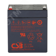 Аккумуляторная батарея GP 1245 CSB GP1245 F2