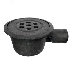 Трап чугунная канализация Дн50 горизонтальный круглый ГОСТ 261400221