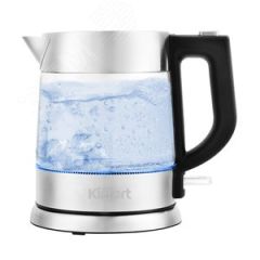Чайник KT-647, объем 1 л, мощность 2200 Вт, цвет серебристый KITFORT КТ-647