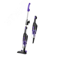 Пылесос вертикальный 2 в 1 KT-5156, объем 1,2 л, мощность 600 Вт, цвет черно-фиолетовый KITFORT КТ-5156