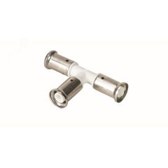 тройник равнопроходный, пвдф пресс (белый), 32x32x32 Henco 9PKW-323232