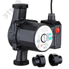 насос циркуляционный, 180мм, напор 4м, 85вт, с гайками и кабелем Pumpman TRS25/4