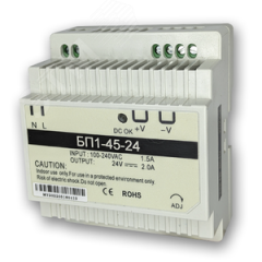 Одноканальный блок питания БП1-45-24 НПК ТЕКО 07-00035693