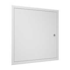 Люк ревизионный с замком, из окрашенной стали 660х660 фланец 600х600 EVECS ЛТ6060МЗп