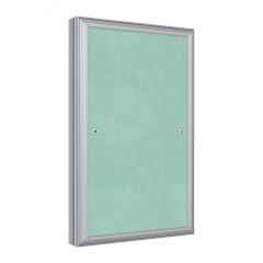 Люк под плитку ревизионный, алюминиевый, съемный 250х400 EVECS D2540 ceramo base