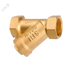 Фильтр сетчатый латунный резьбовой DN = 25 PN = 16 Tmax = 90 C ADL BT02A75519