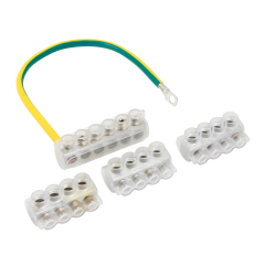 Комплект клеммников SV50 3x KE10.504 + 1x KE10.506 (Al 10-50 / Cu 2,5-35) для сетей уличного освещения EKF EKF sv-50