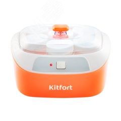 Йогуртница KT-2020, Объем 6 шт х 0,17 л, Материал ёмкости стекло, Мощность 20 Вт KITFORT КТ-2020