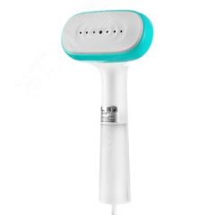 Отпариватель ручной KT-998-3, Цвет бело-бирюзовый, Мощность 1000 Вт, Объем 100 мл, Время нагрева 40 с KITFORT КТ-998-3