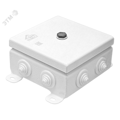 Коробка монтажная КМ IP55-1212, корпус из оцинкованной стали, количество вводов 8 Гефест-СПб КМ-IP55-1212 8вв