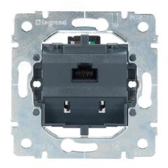 Galea Life Розетка компьютерная RJ45 категория 5е UTP винтовые клеммы 1 выход LEGRAND 775761