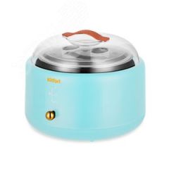 Йогуртница KT-6081-1, объем 1 л, мощность 15 Вт, цвет голубой KITFORT КТ-6081-1