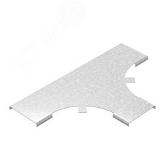 Крышка к Т-отводу плавному универсальному к лотку 50, толщ. 1,0 мм, гор. цинк OSTEC 320875