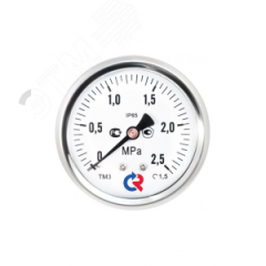 манометр виброустойчивый радиальный тм-321р.00 0...0.6 мра 1/4' 150с кл.1.5 готовый к гидрозаполнению РОСМА 00000006731