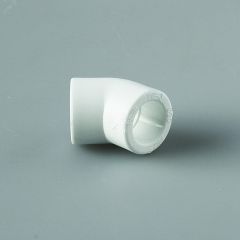 Угольник 125 90 град., полипропиленовый, белый PRO AQUA PA13026P