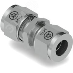 Муфта прямая Ф4000, 6 мм, AISI 316L Метакам Ф4000-6МВ