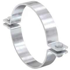 Хомут для неподвижной опоры без изоляции 5 (132-137), 40х4,0 мм, гальван. цинк OSTEC 868344