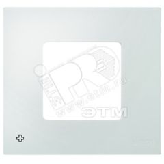 Рамка-декор на 4 поста для 2700640-03., S27Pl, антибактериальная, белый Simon 2700647-060