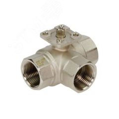 007-7416 Кран шаровой латунь со спускником 1013 EURO НИКЕЛЬ ДУ 15 РУ40 ВР G1/2 БАБОЧКА ПОЛНОПРОХОДН (Ридан) Ридан 148L5562